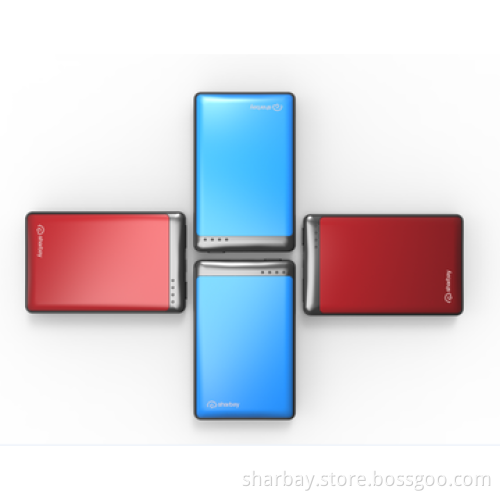 3,000mAh Power banks, built-in lithium polymer battery, ultra-thin, USB 2.0, RoHS/FCC/CE-marked